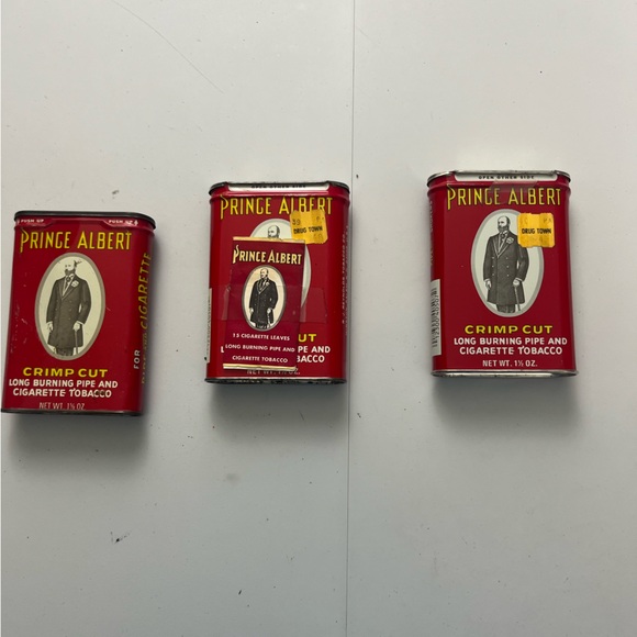 3 Prince Albert tobacco tin - Picture 2 of 6